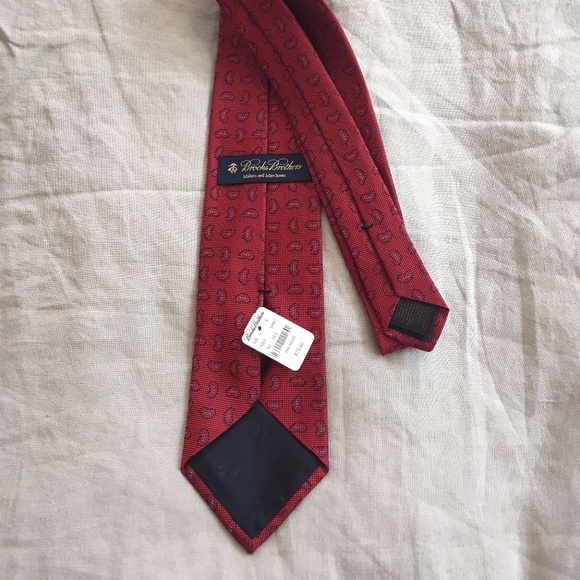 NWT Brooks Brothers University Stripe Light Blue Navy Woven  Brooks Brothers NWT Tie